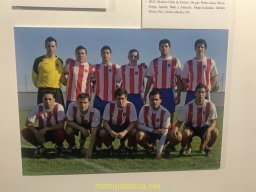 Exposición 100 Años de Futbol en Mula